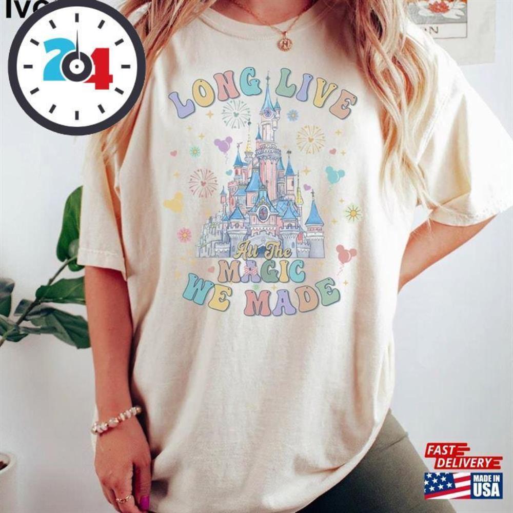 Retro Long Live All The Magic We Made Comfort Colors Shirt - Picture 1 of 4